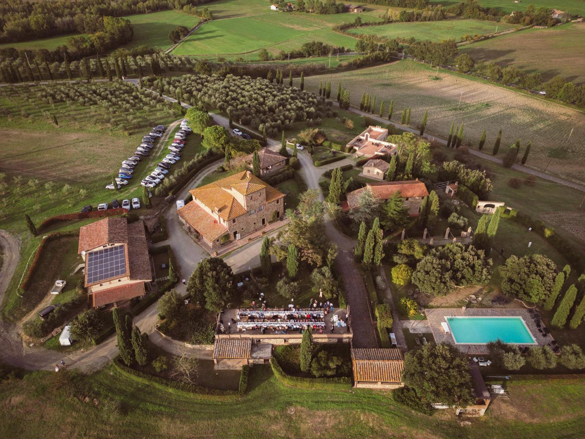 La Mandriola Villa Lajatico Exterior foto