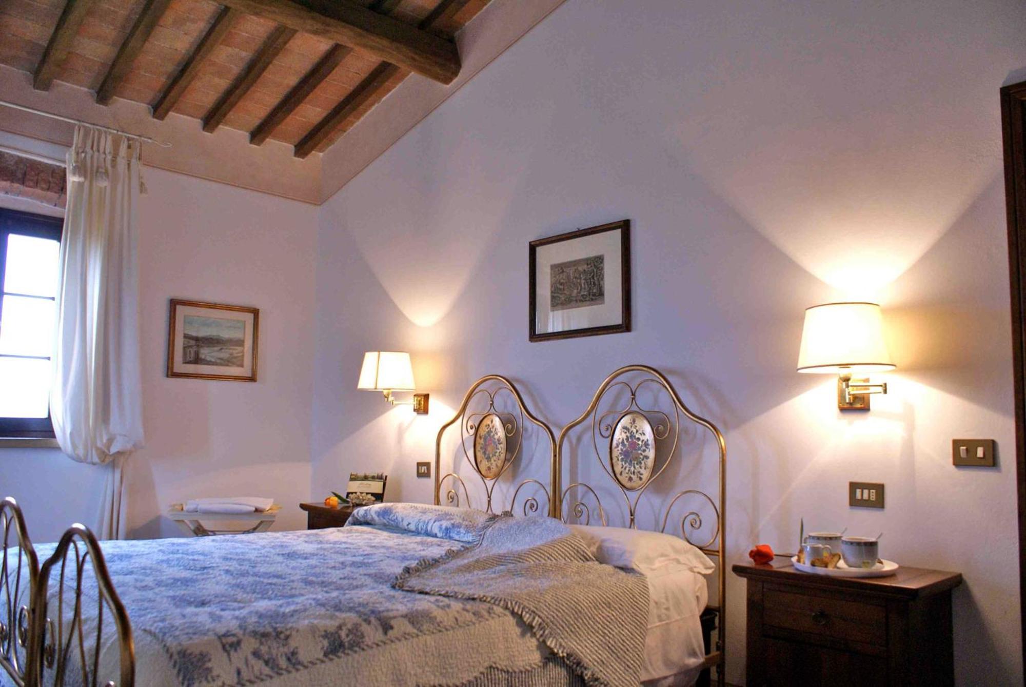 La Mandriola Villa Lajatico Cameră foto
