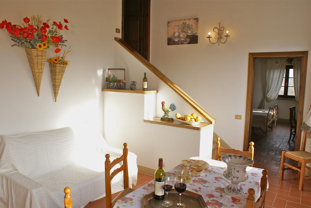 La Mandriola Villa Lajatico Cameră foto